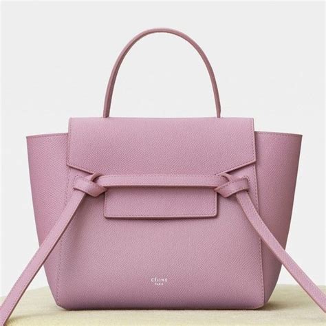 celine belt bag nano antique rose|Bags .